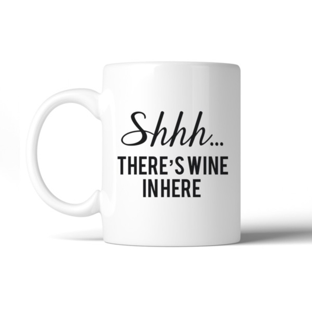 ❤️HOST PICK❤️Shhh... There’s Wine In There Mug